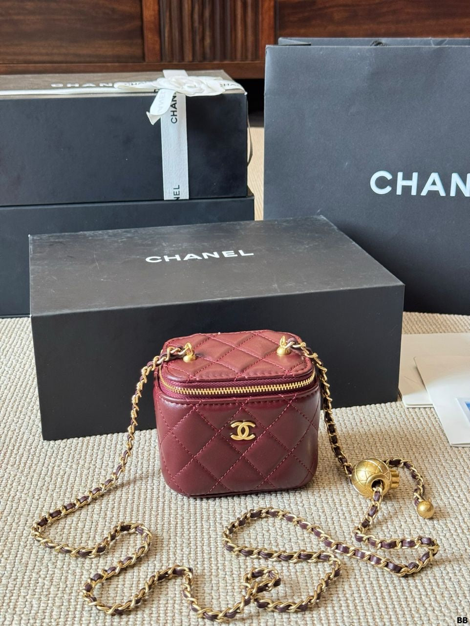CC mini vanity bag
