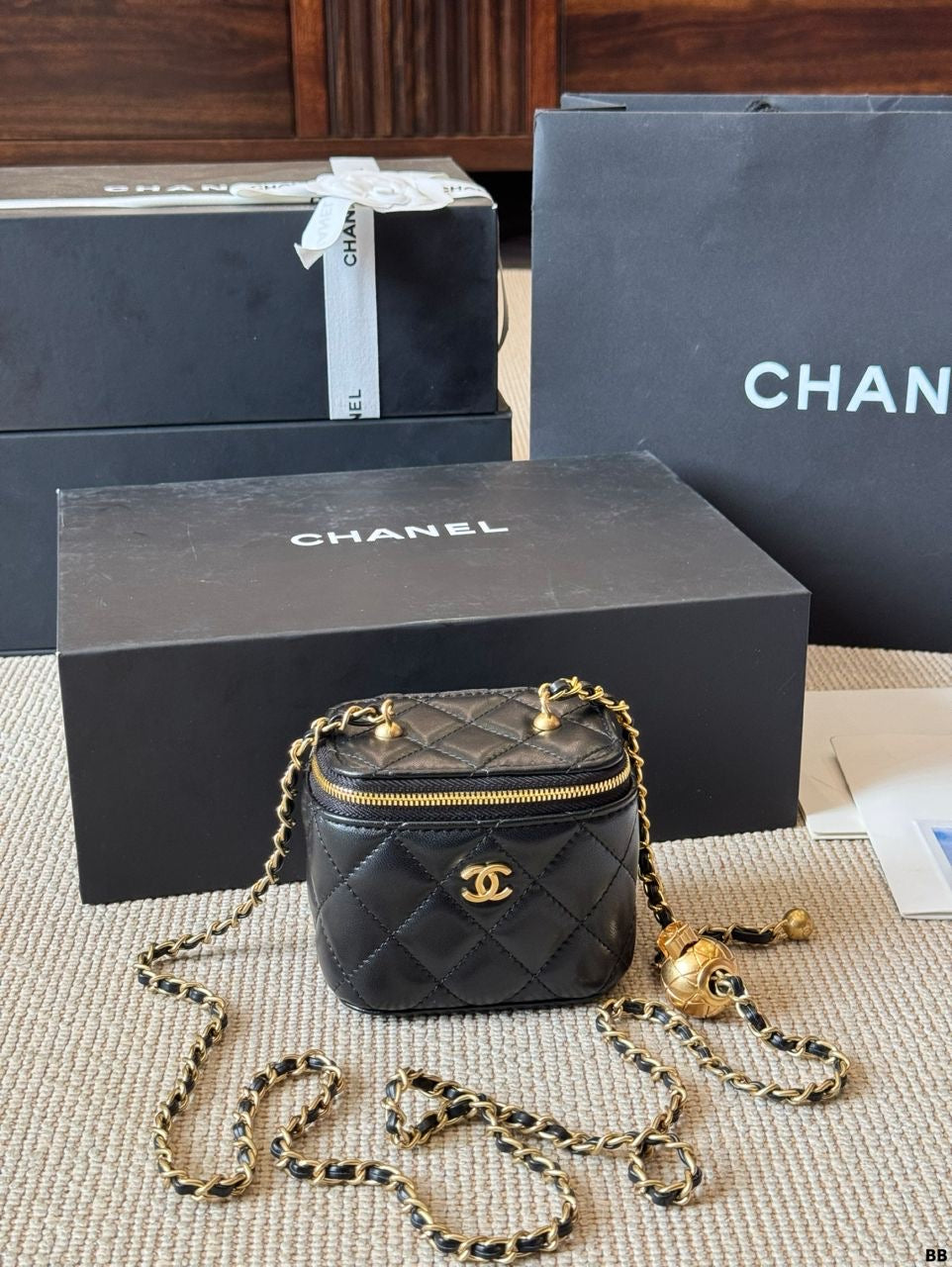 CC mini vanity bag