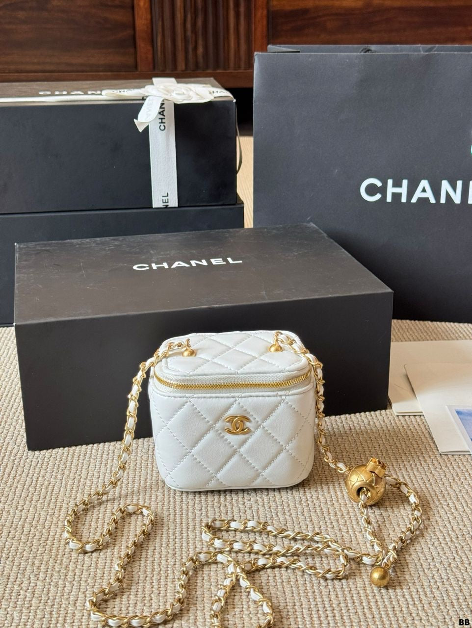 CC mini vanity bag